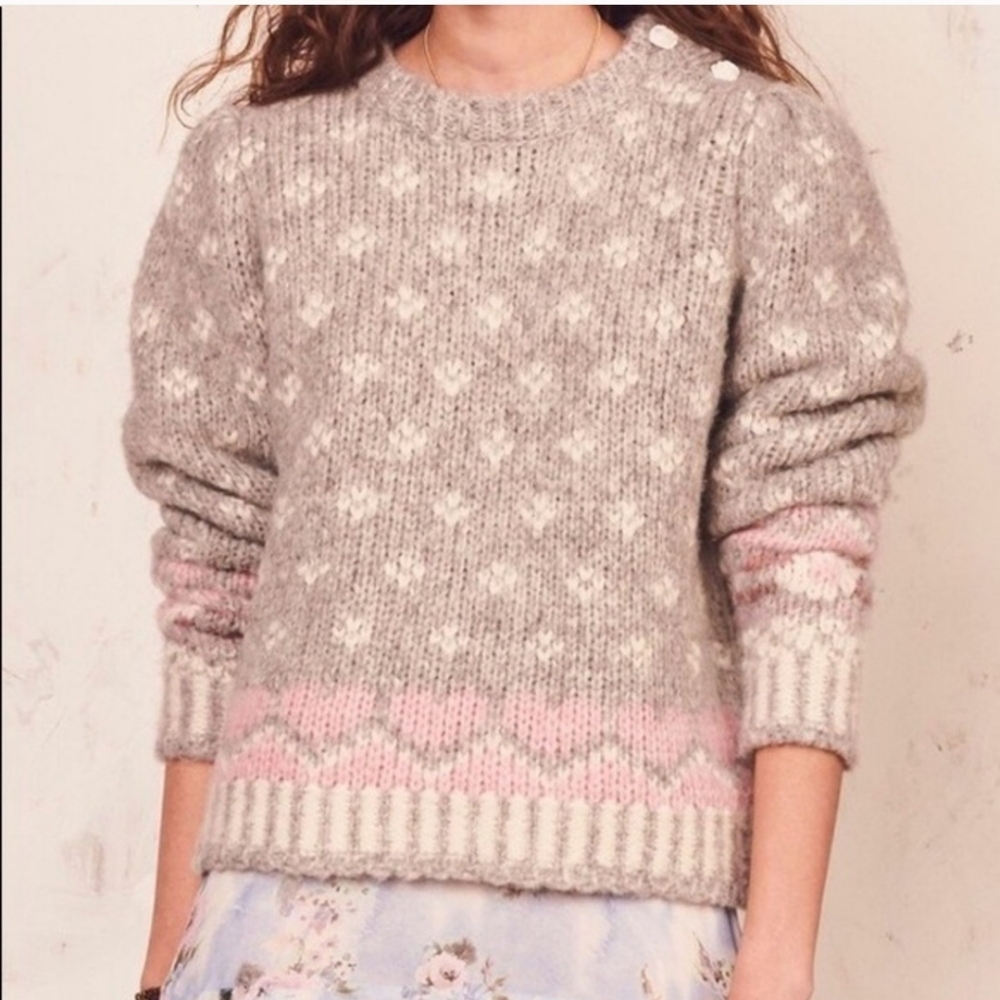 Loveshackfancy Wool Sweater - image 1